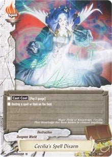 Cecilia’s Spell Disarm (30066) [BT03] - Future Card BuddyFight Single