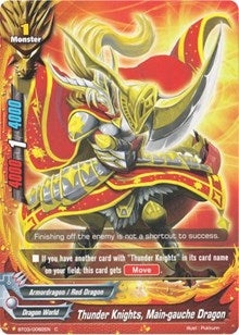 Thunder Knights Main-gauche Dragon (30082) [BT03] - Future Card BuddyFight Single
