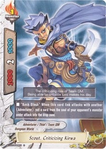 Scout Criticizing Kirwa (30099) [BT03] - Future Card BuddyFight Single