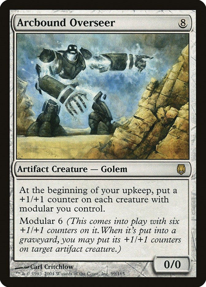 Arcbound Overseer (99) [DST] - MTG Single
