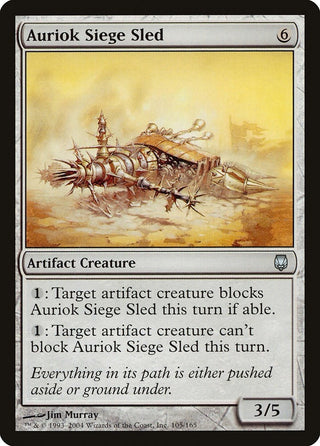 Auriok Siege Sled (105) [DST] - MTG Single