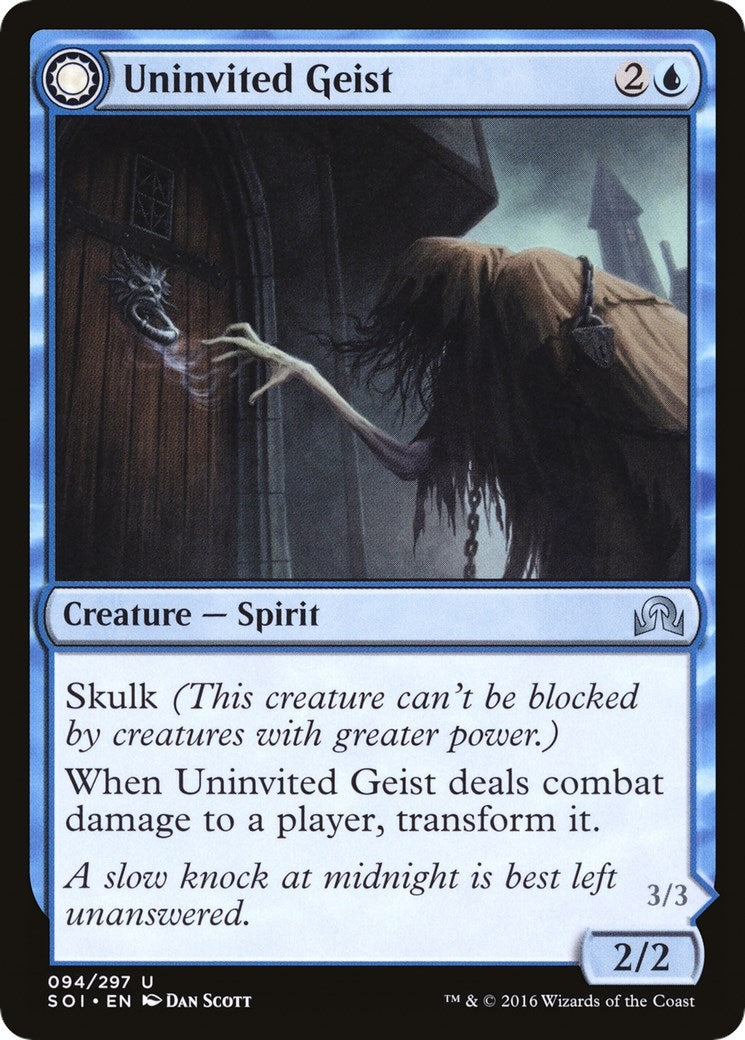 Uninvited Geist (94) [SOI] - MTG Single