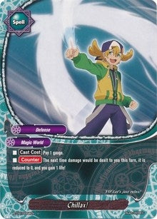 Chillax! (20054) [BT02] - Future Card BuddyFight Single