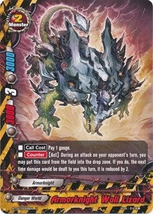 Armorknight Wall Lizard (20058) [BT02] - Future Card BuddyFight Single