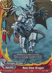 Raid Claw Dragon (20076) [BT02] - Future Card BuddyFight Single