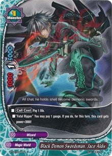 Black Demon Swordsman Jace Aldis (20082) [BT02] - Future Card BuddyFight Single