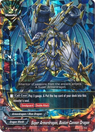 Super Armordragon Buster Cannon Dragon (10001) [BT01] - Future Card BuddyFight Single