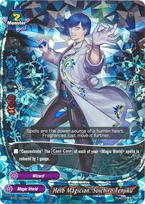 Herb Magician Soichiro Tenjiku (10005) [BT01] - Future Card BuddyFight Single