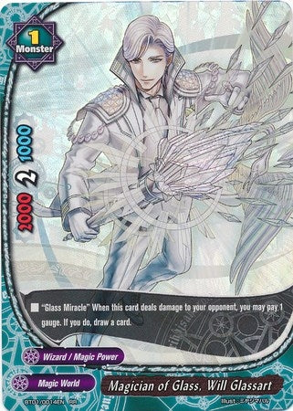 Magician of Glass Will Glassart (10014) [BT01] - Future Card BuddyFight Single