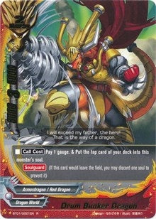 Drum Bunker Dragon (10021) [BT01] - Future Card BuddyFight Single