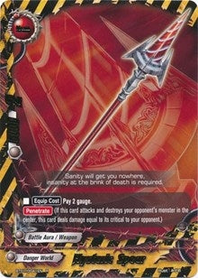 Hysteric Spear (10041) [BT01] - Future Card BuddyFight Single