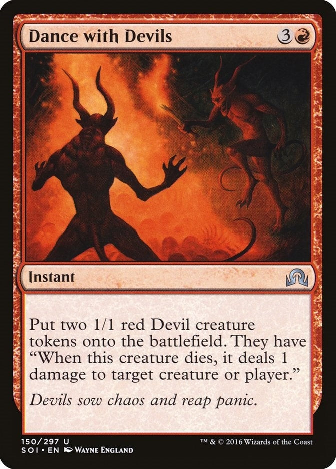 Dance with Devils (150) [SOI] - MTG Single