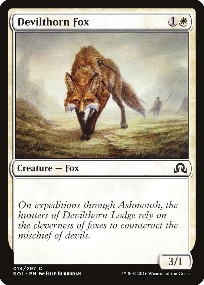 Devilthorn Fox (14) [SOI] - MTG Single