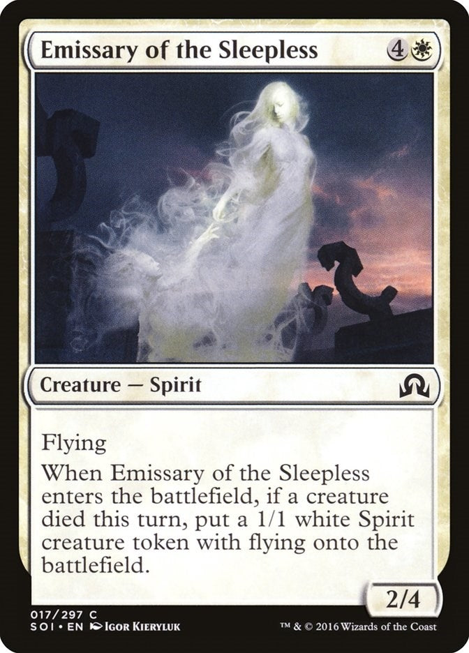 Emissary of the Sleepless (17) [SOI] - MTG Single