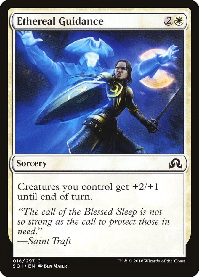 Ethereal Guidance (18) [SOI] - MTG Single