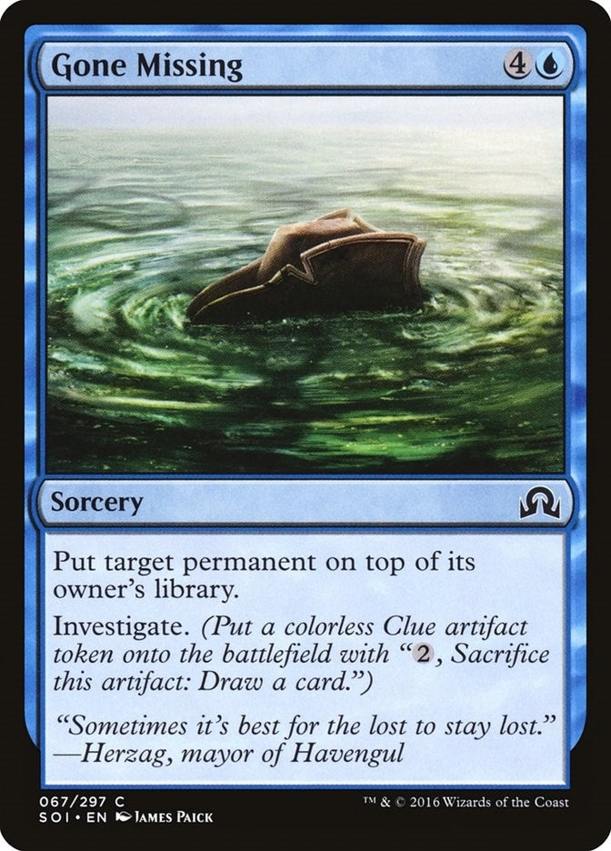 Gone Missing (67) [SOI] - MTG Single