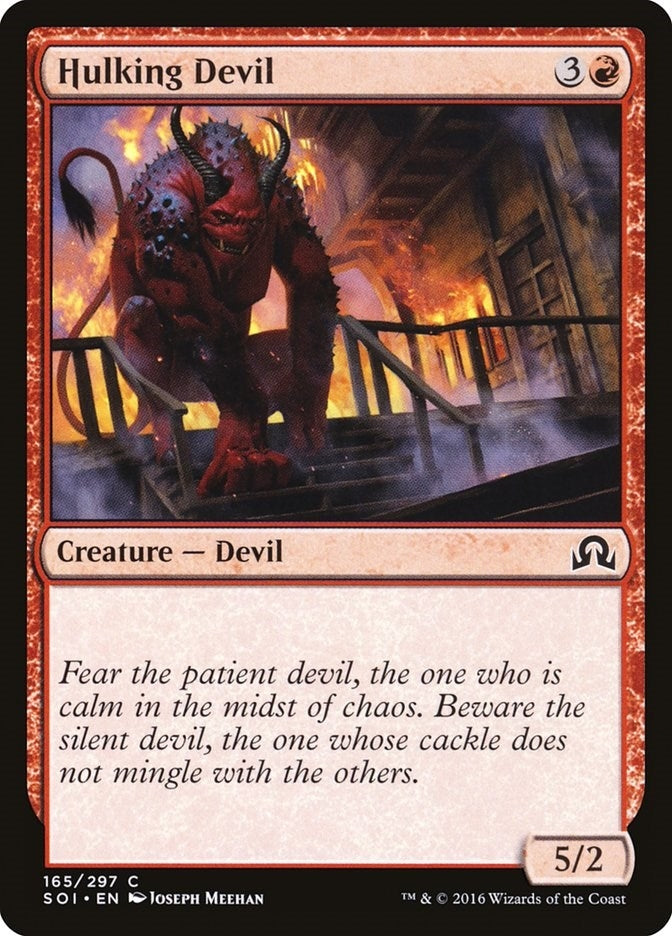 Hulking Devil (165) [SOI] - MTG Single
