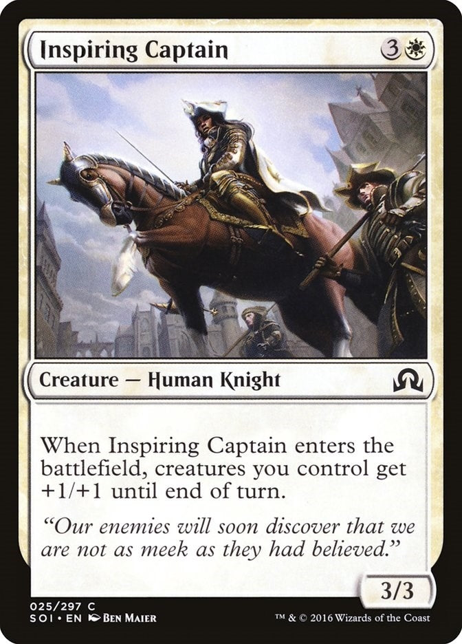 Inspiring Captain (25) [SOI] - MTG Single