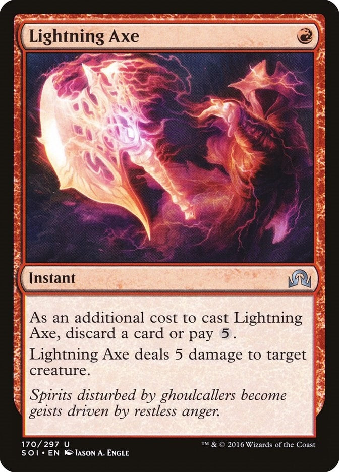 Lightning Axe (170) [SOI] - MTG Single
