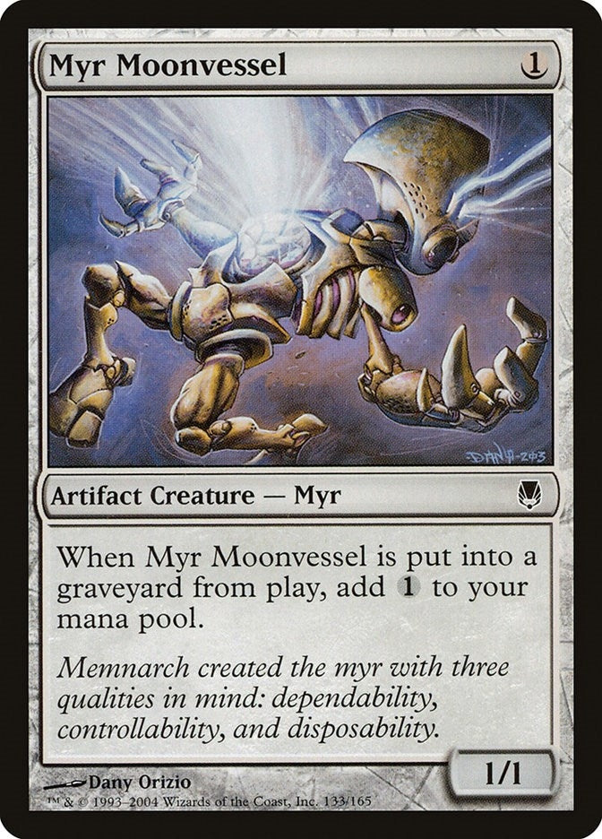 Myr Moonvessel (133) [DST] - MTG Single