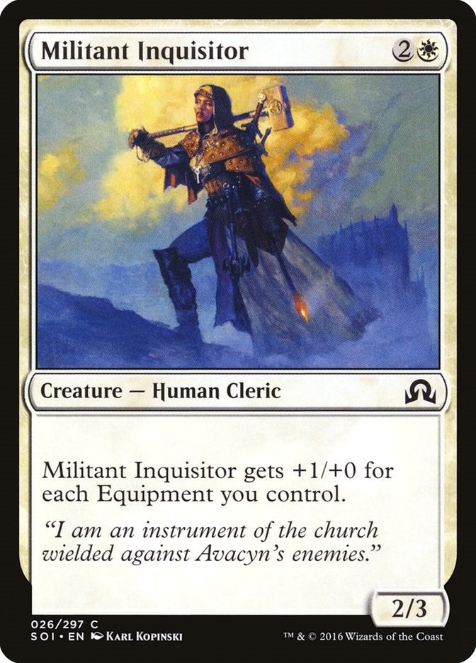 Militant Inquisitor (26) [SOI] - MTG Single