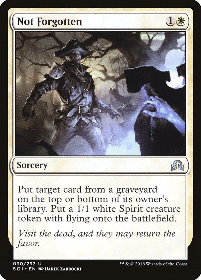 Not Forgotten (30) [SOI] - MTG Single