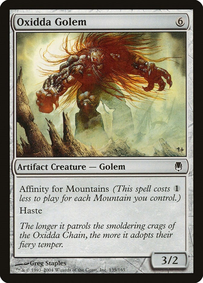 Oxidda Golem (135) [DST] - MTG Single