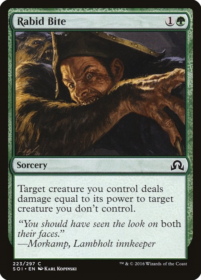 Rabid Bite (223) [SOI] - MTG Single