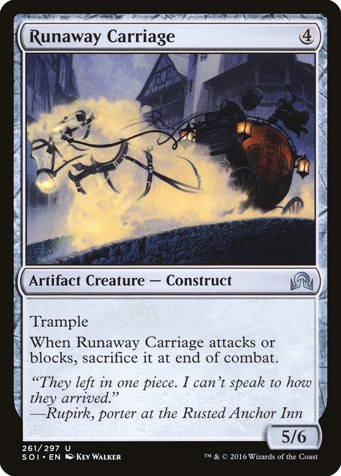 Runaway Carriage (261) [SOI] - MTG Single