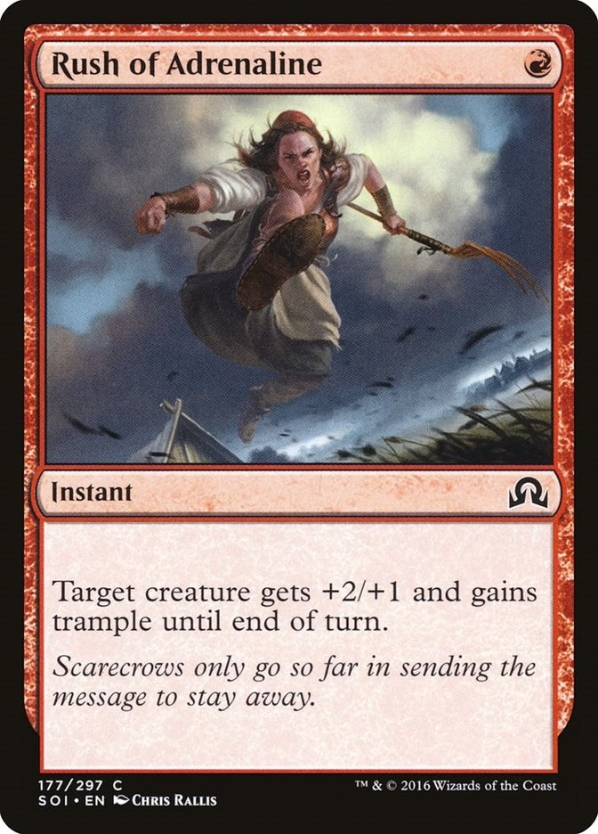 Rush of Adrenaline (177) [SOI] - MTG Single