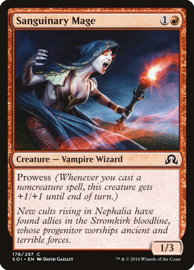 Sanguinary Mage (178) [SOI] - MTG Single