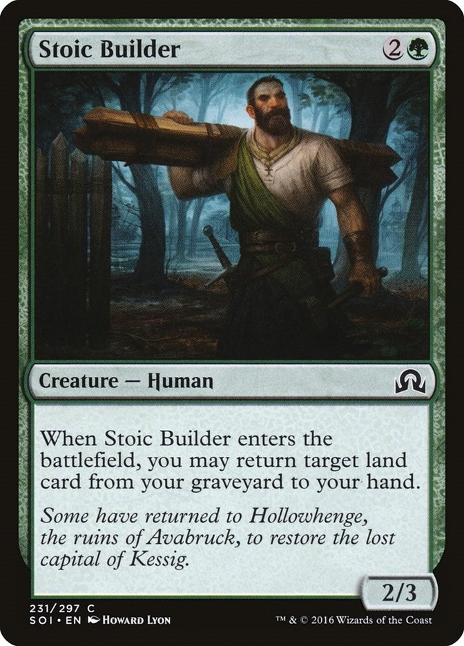 Stoic Builder (231) [SOI] - MTG Single