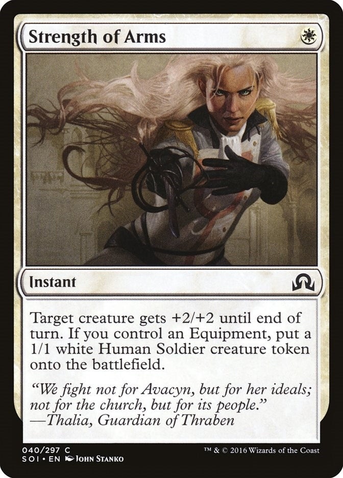 Strength of Arms (40) [SOI] - MTG Single