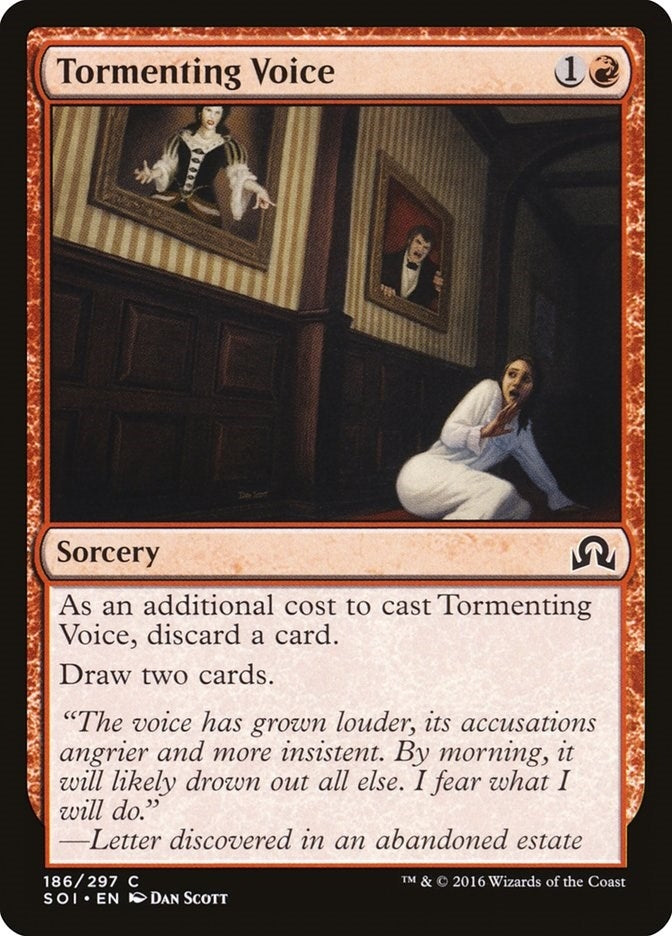 Tormenting Voice (186) [SOI] - MTG Single