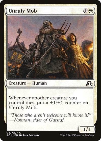 Unruly Mob (47) [SOI] - MTG Single