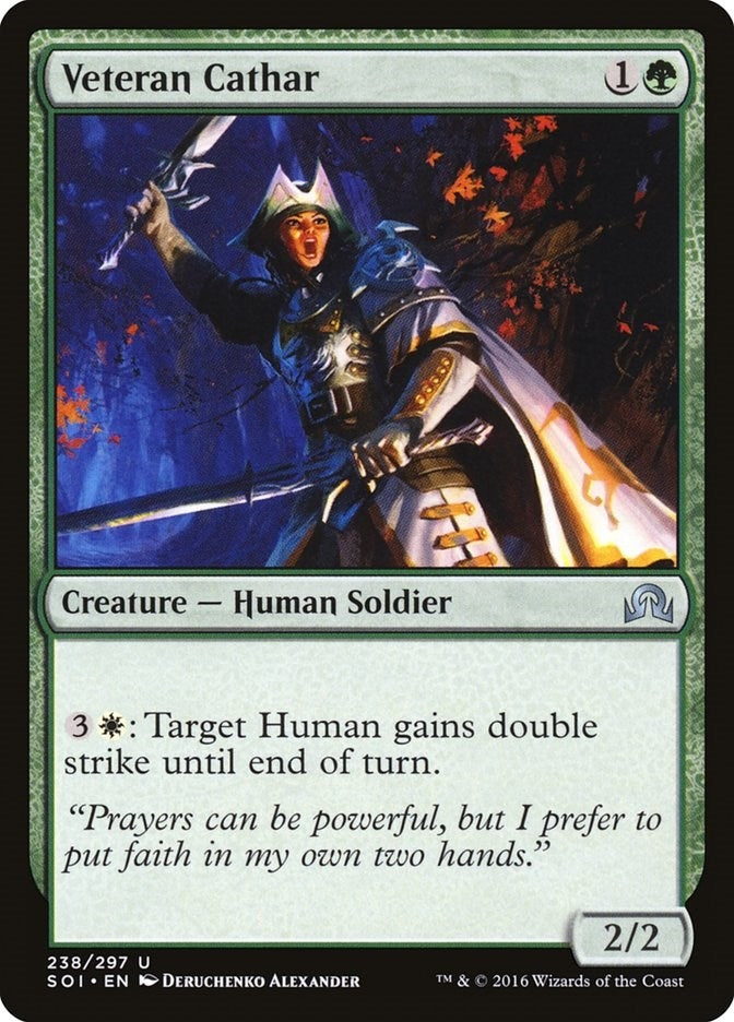 Veteran Cathar (238) [SOI] - MTG Single