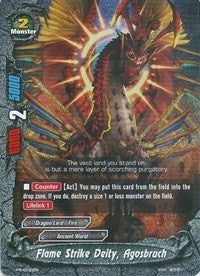 Flame Strike Deity Agosbruch (30) [PR] - Future Card BuddyFight Single