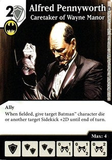 Alfred Pennyworth - Caretaker of Wayne Manor (35) [WF] - Dice Masters Single