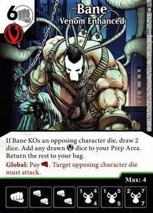 Bane - Venom Enhanced (76) [WF] - Dice Masters Single