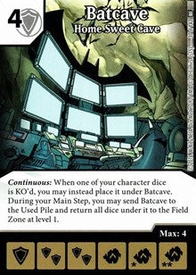 Batcave - Home Sweet Cave (37) [WF] - Dice Masters Single