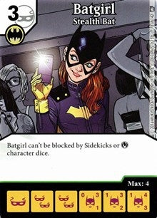 Batgirl - Stealth Bat (78) [WF] - Dice Masters Single