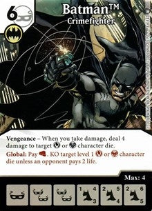 Batman - Crimefighter (3) [WF] - Dice Masters Single