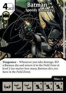 Batman - Speedy Recovery (39) [WF] - Dice Masters Single