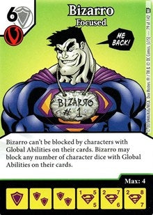 Bizarro - Focus (79) [WF] - Dice Masters Single