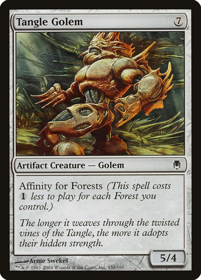 Tangle Golem (151) [DST] - MTG Single