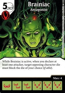 Brainiac - Antagonist (41) [WF] - Dice Masters Single