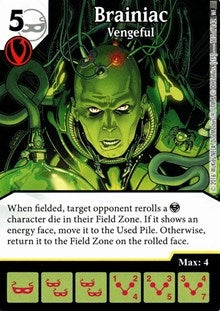 Brainiac - Vengeful (110) [WF] - Dice Masters Single