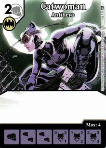 Catwoman - Antihero (4) [WF] - Dice Masters Single