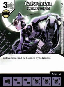 Catwoman - Former Burglar (5) [WF] - Dice Masters Single