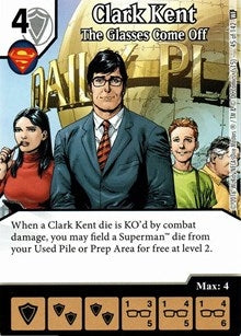 Clark Kent - The Glasses Come Off (45) [WF] - Dice Masters Single